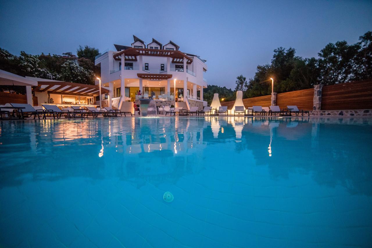 Poseidon Hotel Kamínia Exterior foto